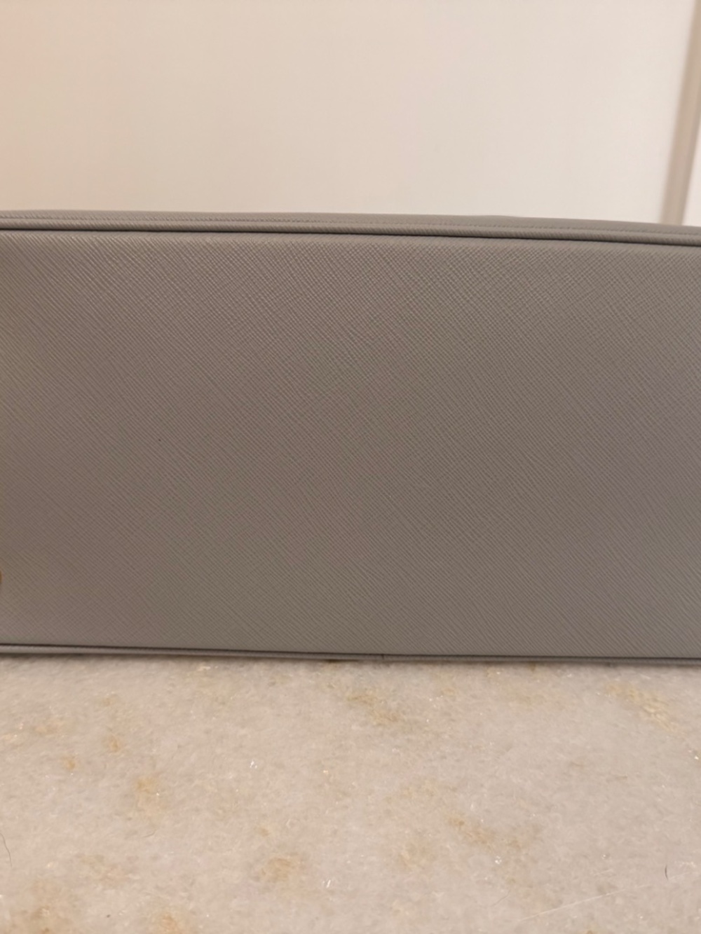 Prada Medium Gardener’s Tote Gray Saffiano Leather - Picture 2 of 14